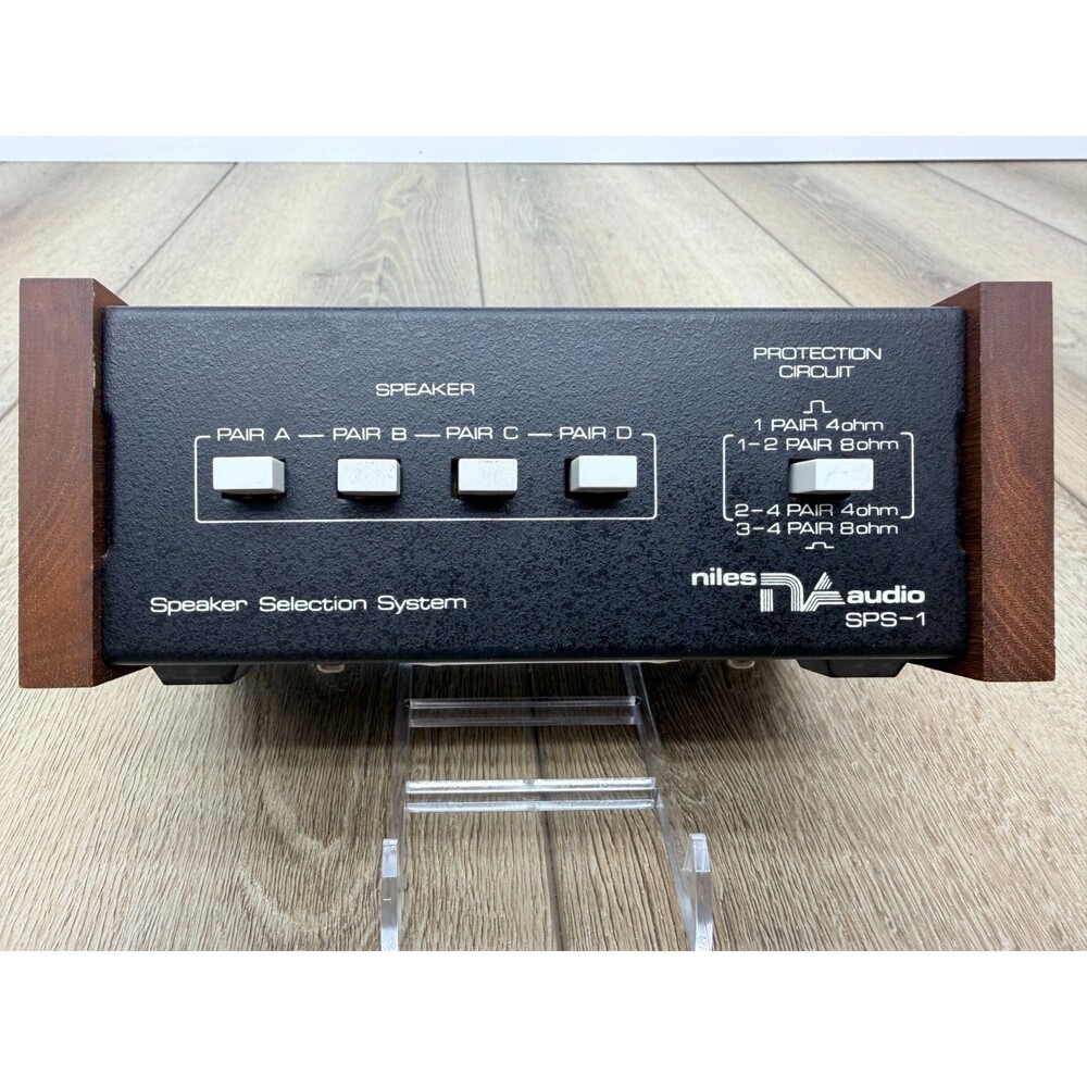 Vintage NILES AUDIO SPS-1 SPEAKER SELECTOR & Protection Circuit